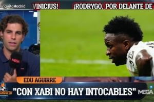 记者：维尼修斯没想到自己会替补，对阿隆索未与他沟通感到不满